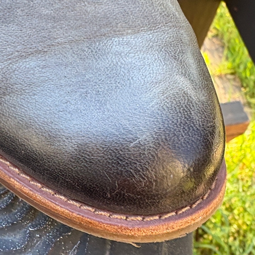 Sofft Aisley Grey-Blue Leather Ankle Booties 7.5 - Picture 14 of 16